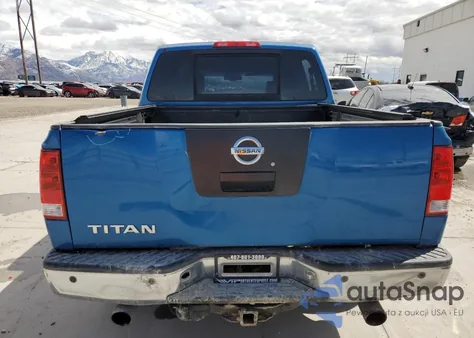 2005 Nissan Titan Xe из США, поврежденный, VIN 1N6BA07A85N563969